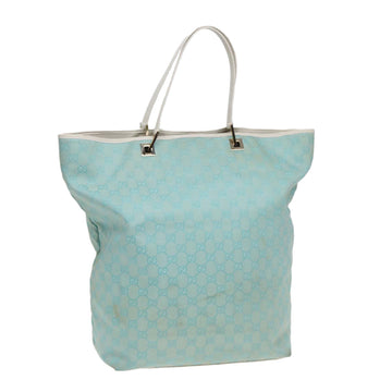 GG Plus Tote Light Blue Canvas