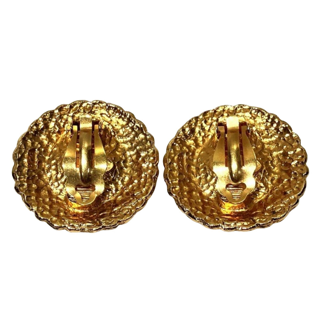 Tiger Eye Clipon Earrings