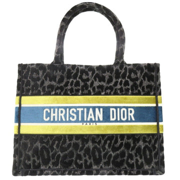 Velvet Book Tote with Handle and Metal Fittings