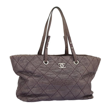Quilted Leather Tote Model A1234