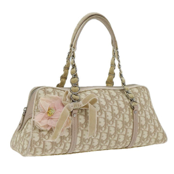 Diorissimo Beige Canvas Satchel