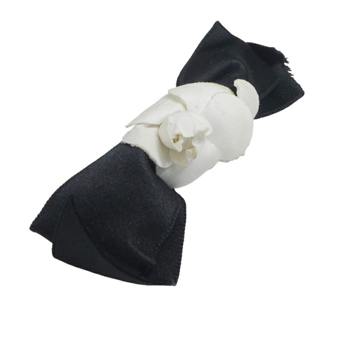 Vintage Bow Hair Clip Camelia Design