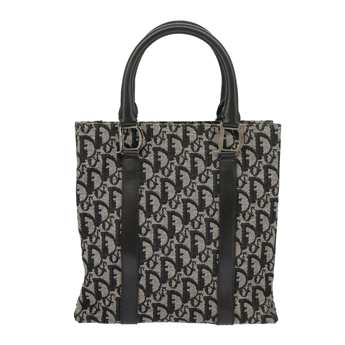 Diorissimo Tote Black and White Canvas