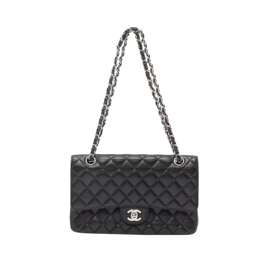 Timeless Leather Handbag with Minor Scratches