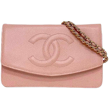Leather Wallet On Chain with Box and Guarantee Card