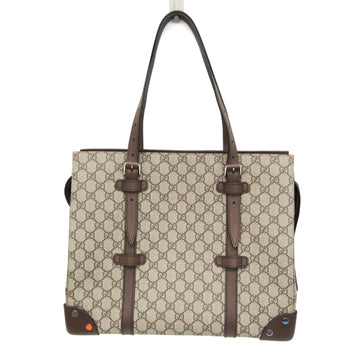 GG Canvas Tote Bag with Slight Scratches and Rubbing