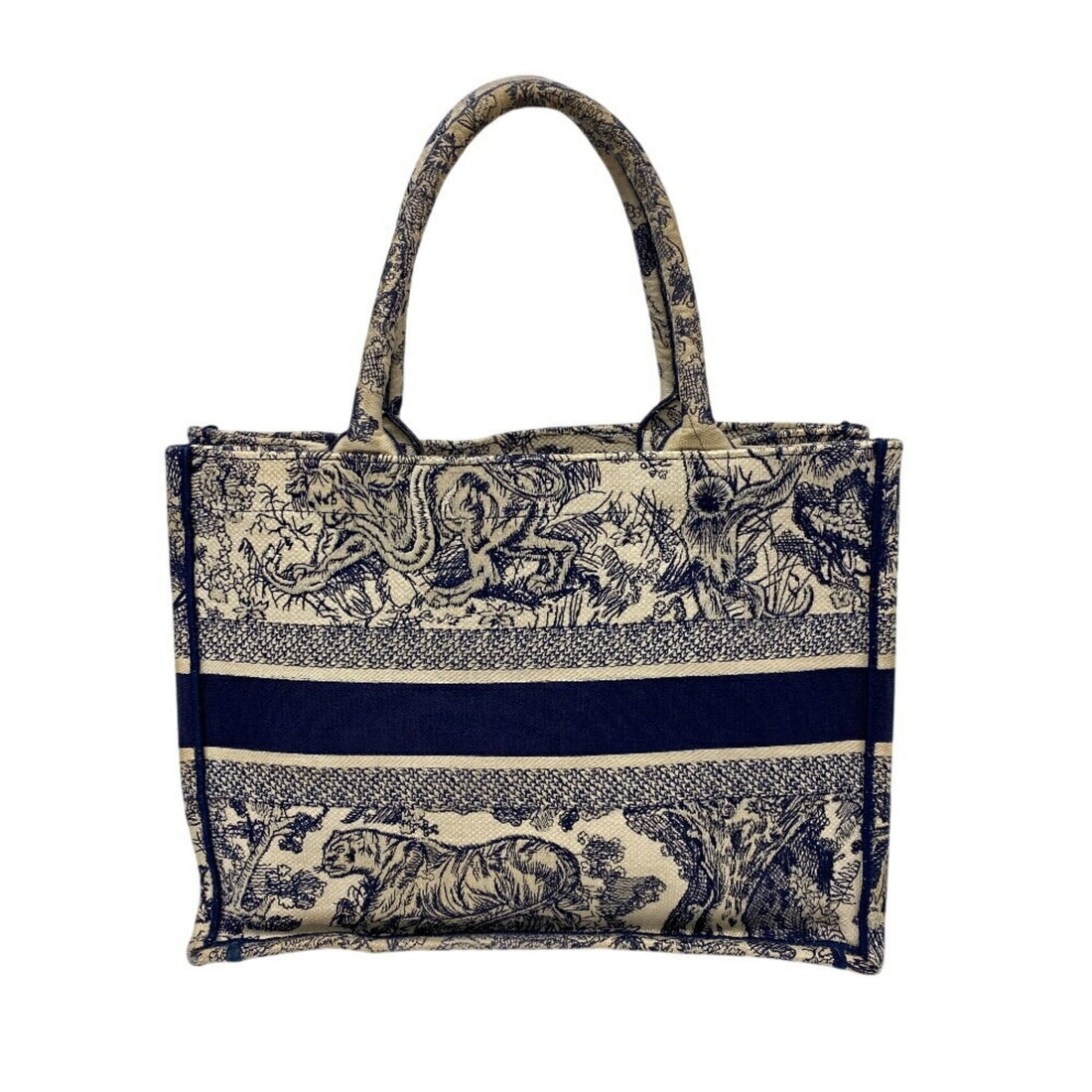 Dior Book Tote Safari Print