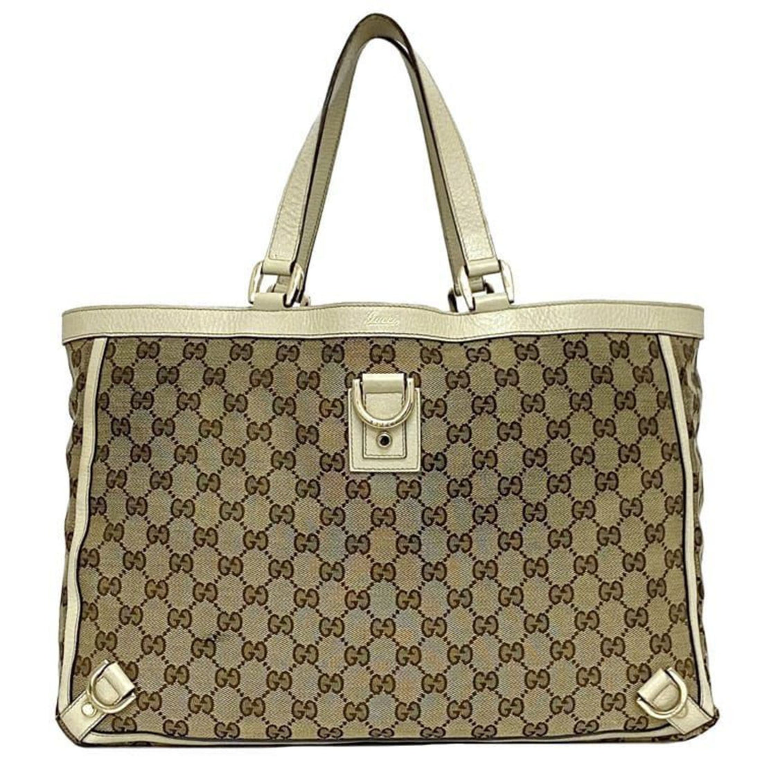 Abbey Canvas Tote Bag with Metal Fittings