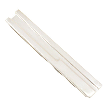 Silver Tie Bar Minimalist Design
