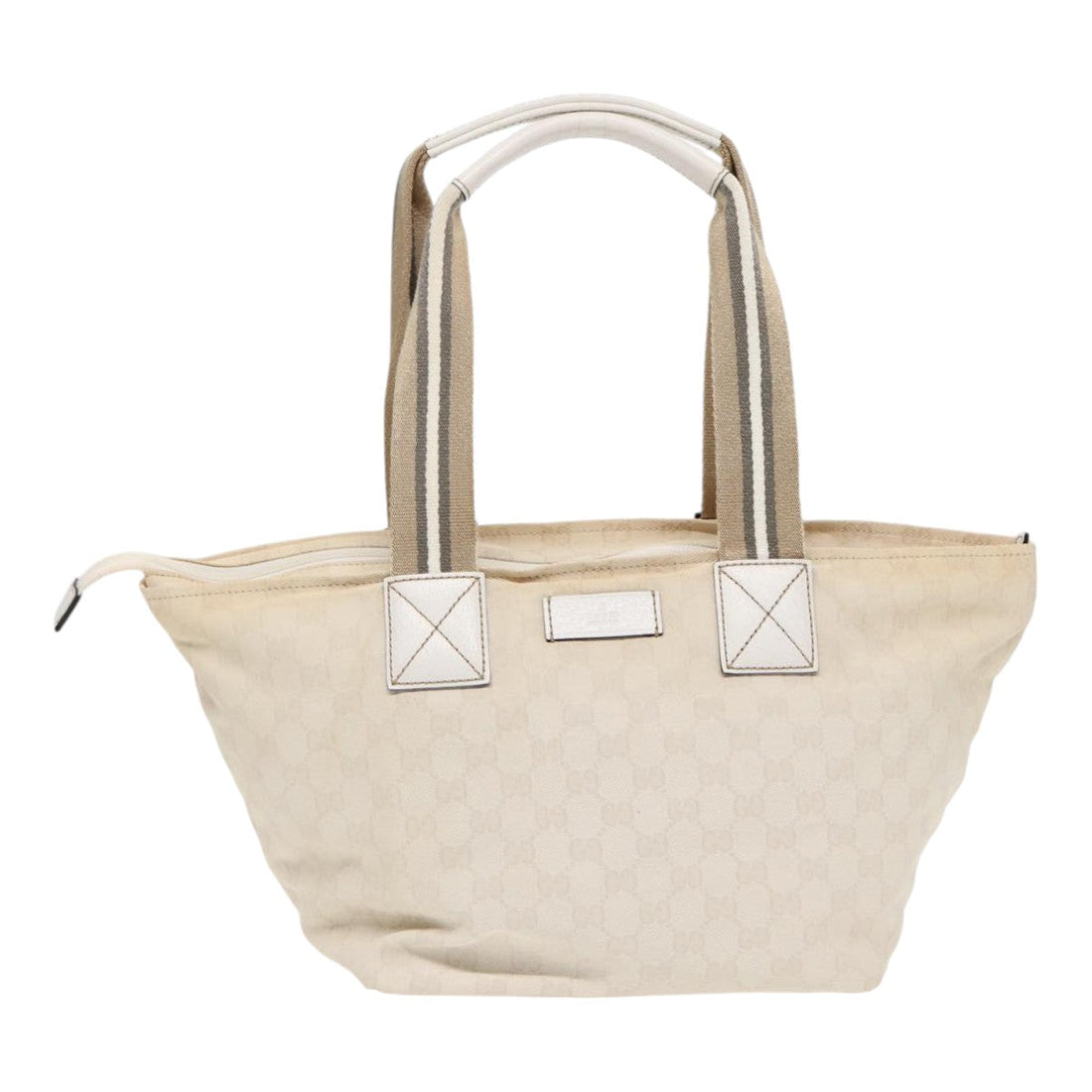 GG Canvas Tote Beige Style
