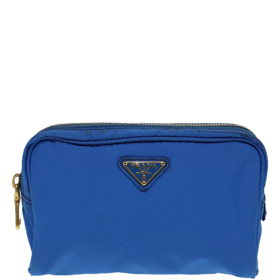 Prada Clutch Nylon Zipper Pouch