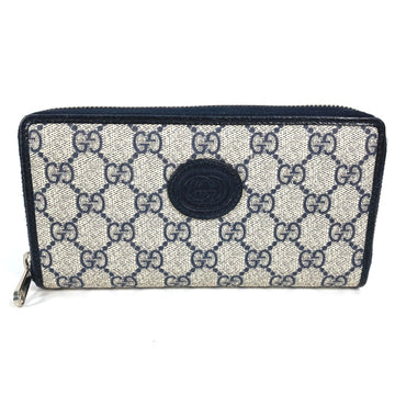 GG Supreme Zip Wallet Model Canvas
