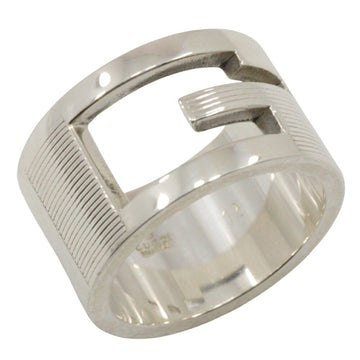 Interlocking G Ring Silver