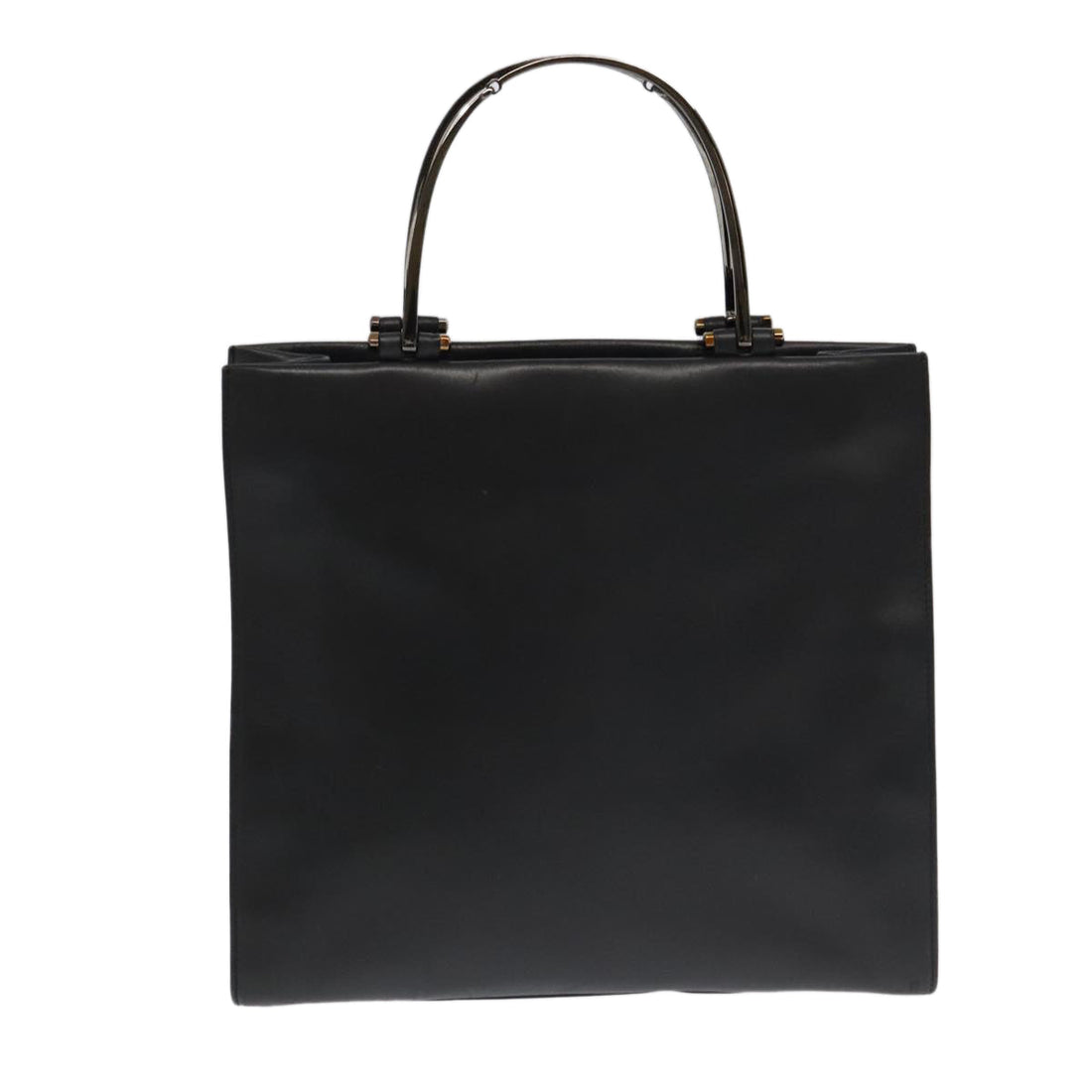 Leather Tote Bag with Top Handle and Multiple Pockets