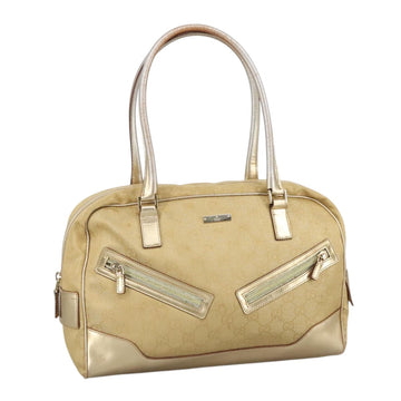 GG Plus Boston Bag BeigeGold