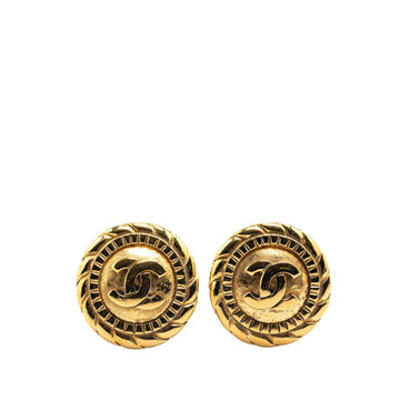 CC Logo Gold Earrings