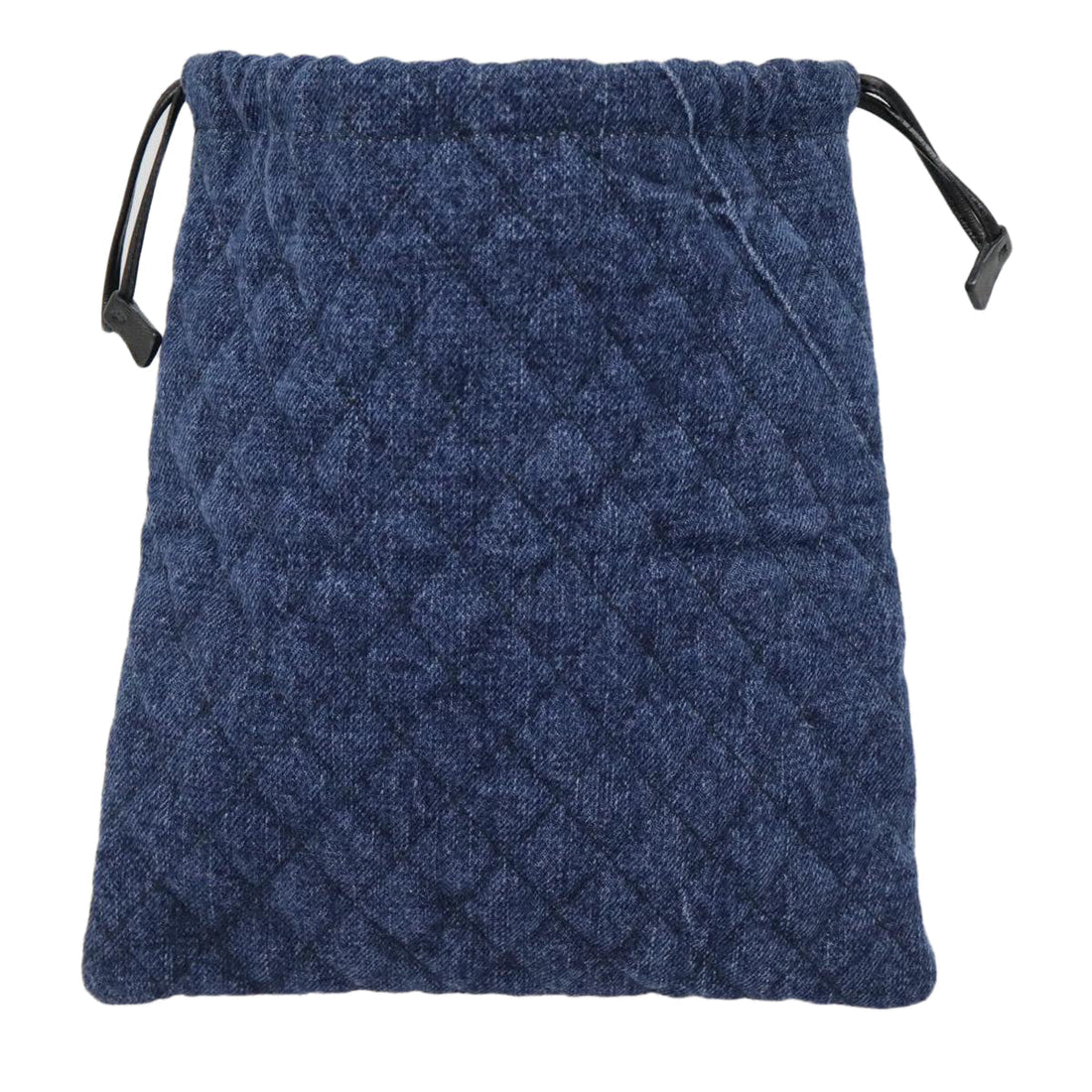 Denim Clutch Floral Embroidery