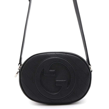 GG Marmont Oval Leather Bag