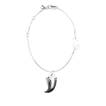 Claw Charm Bracelet Silver