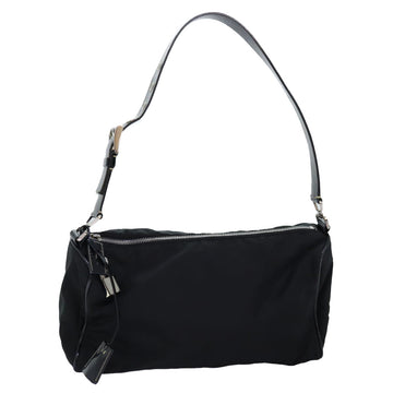 Prada Nylon Shoulder Bag Black