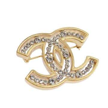 CC Logo Crystal Brooch