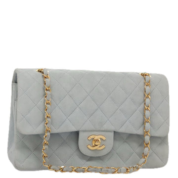 Suede Timeless Handbag with Guarantee Card