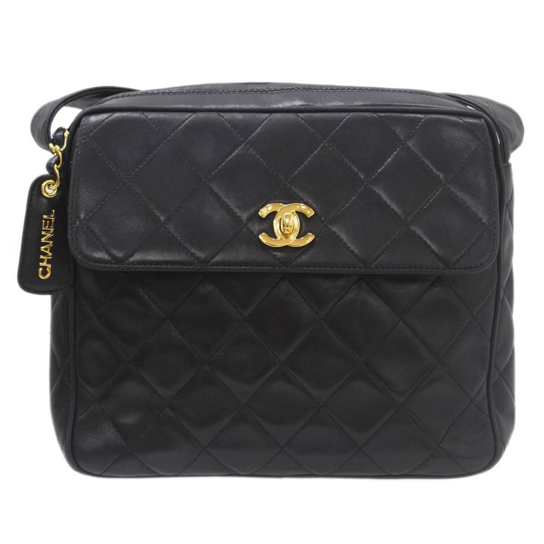 Vintage Quilted Leather Shoulder Bag