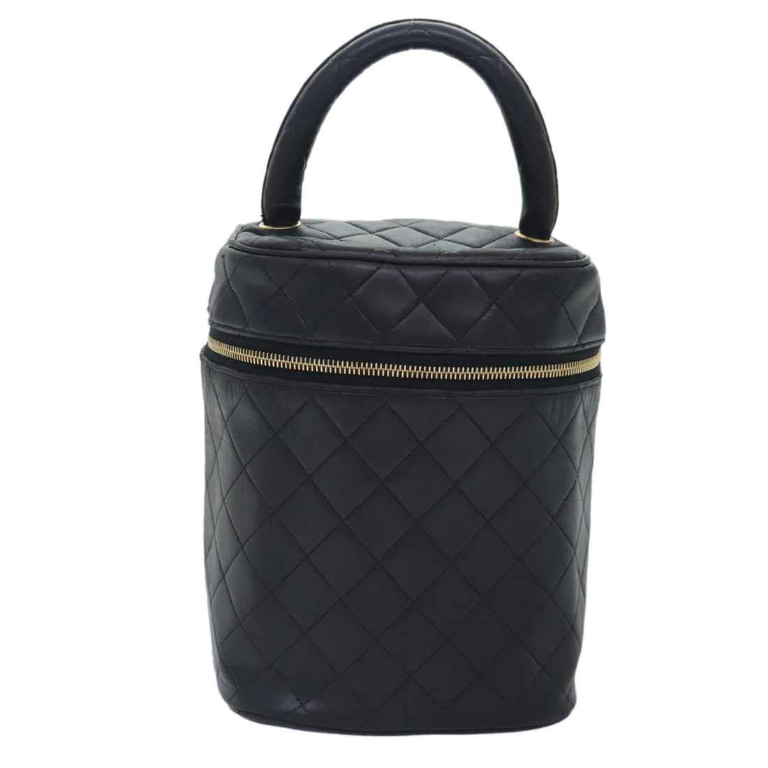 Chanel Vanity Case Quilted Leather