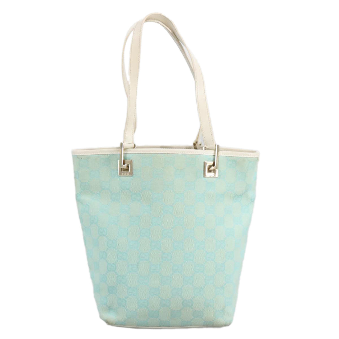 GG Canvas Tote Bag Light Blue