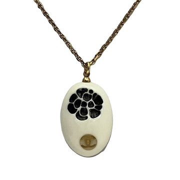 Camelia Pendant Necklace Ceramic Model