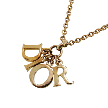 Gold Plated Pendant Necklace with Adjustable Chain