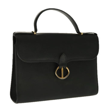 Vintage Leather Top Handle Handbag