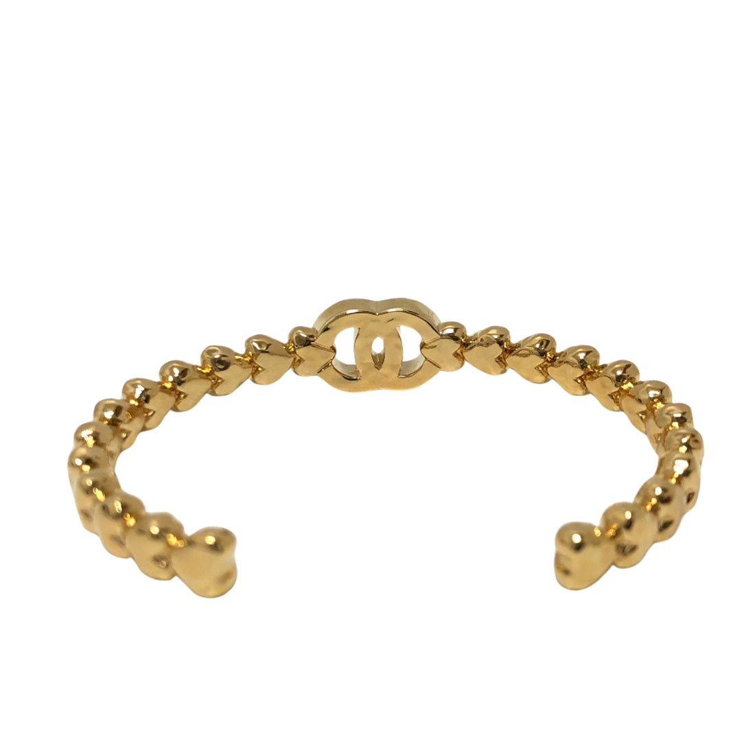 Twisted Cuff Bracelet CC Logo
