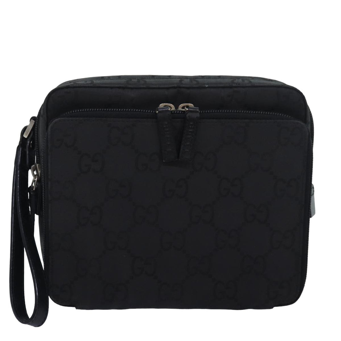 GG Nylon Clutch Embossed GG