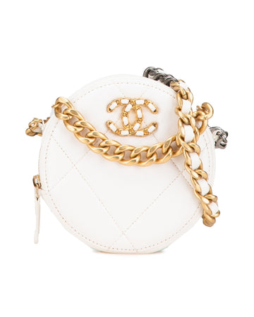 Round Bag Chain Shoulder Bag