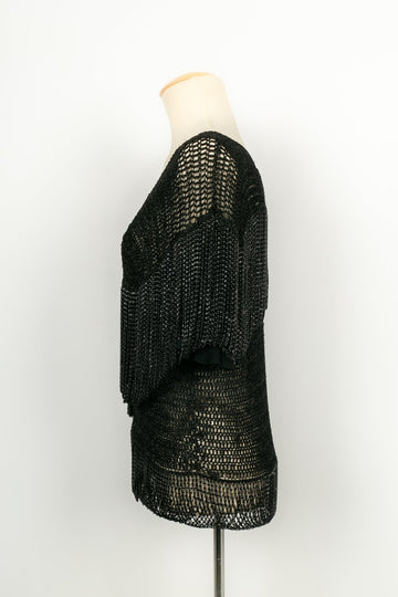 Haut noir Azzaro