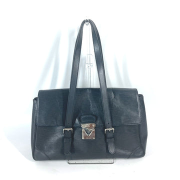 LOUIS VUITTON Shoulder Bag M58862 Epi Leather black Epi Segur MM Women Used