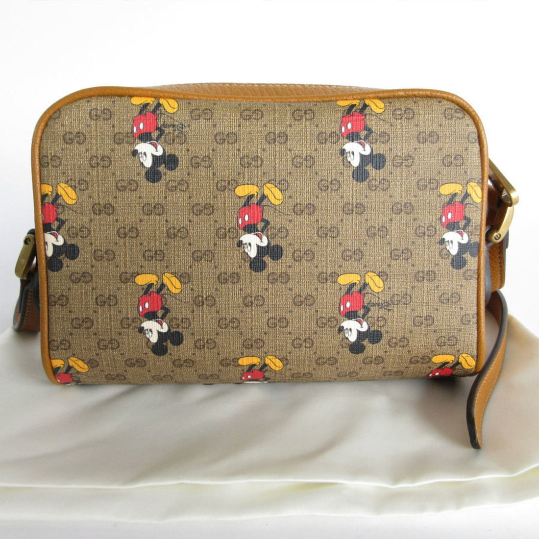Canvas Crossbody Bag with Box and Dust Bag