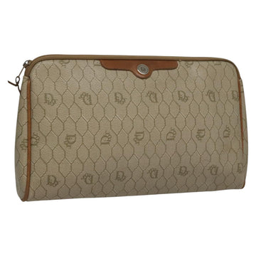 Honeycomb Canvas Handbag with Deformation and Rubbing Detailing