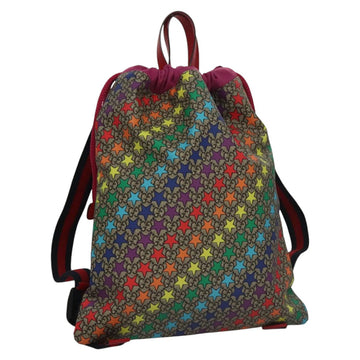 Childrens Canvas Backpack with Multicolour Design