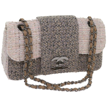 Classic Flap Bag Tweed Shoulder Bag