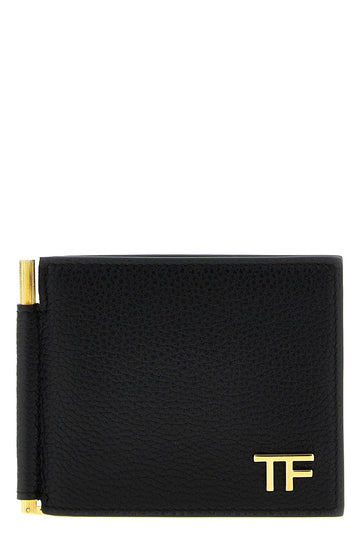 Tom Ford Men Logo Leather Wallet