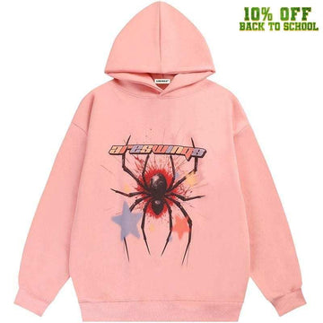 Makersluxe® Street Spider Hoodie With Star