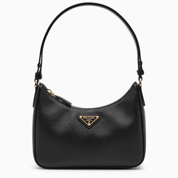 Prada Re-Edition Black Mini Bag In Saffiano Women