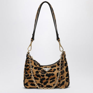 PRADA Leopard Print Mini Handbag