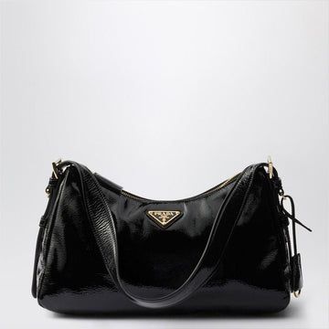 PRADA Medium Naplak Leather Shoulder Handbag
