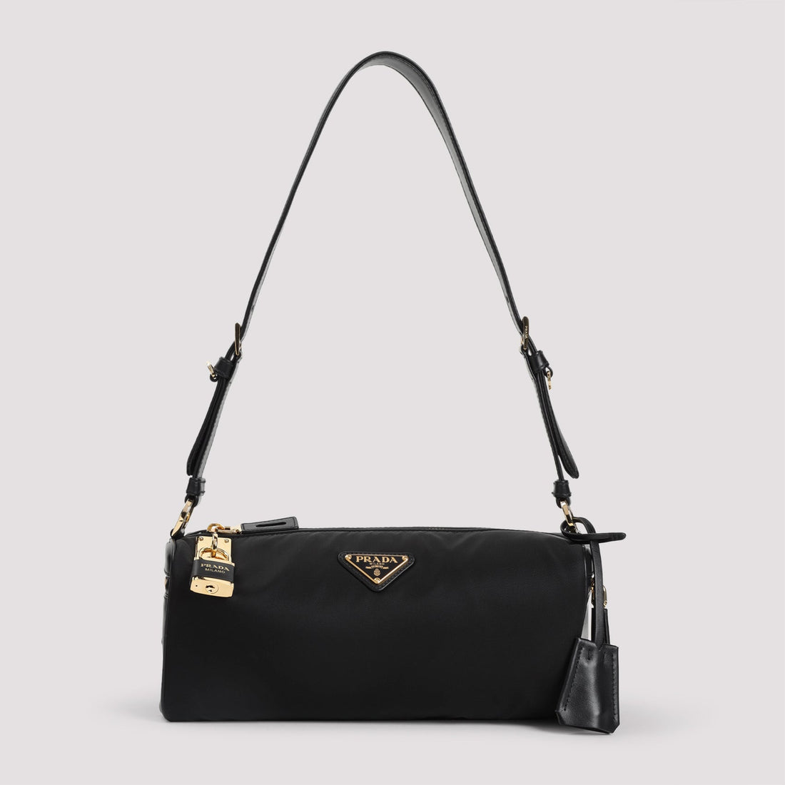 PRADA Mini Shoulder Handbag - Chic Recycled Style (29cm x 12cm x 12cm)