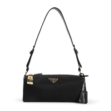 PRADA Mini Shoulder Handbag - Chic Recycled Style (29cm x 12cm x 12cm)