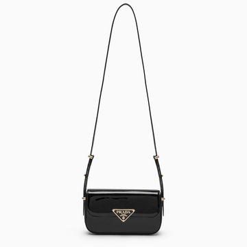 PRADA Mini Patent Leather Shoulder Handbag