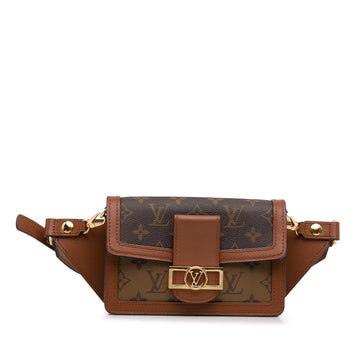 Brown Louis Vuitton Monogram Reverse Dauphine Bumbag Belt Bag